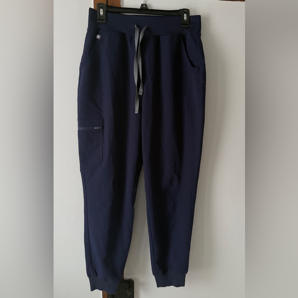 Figs Navy Blue Scrub Pants